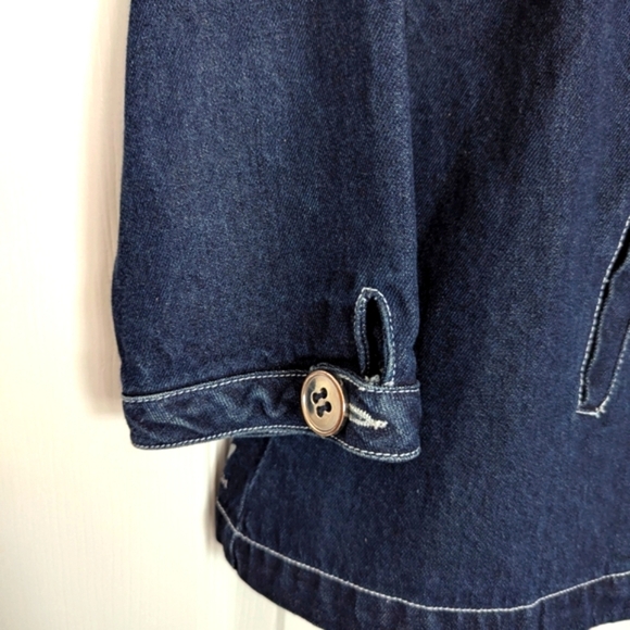 Absolutely Adorable La Senza Girl Flared Jean/Denim Jacket (Girl's Size Large) - Picture 2 of 13